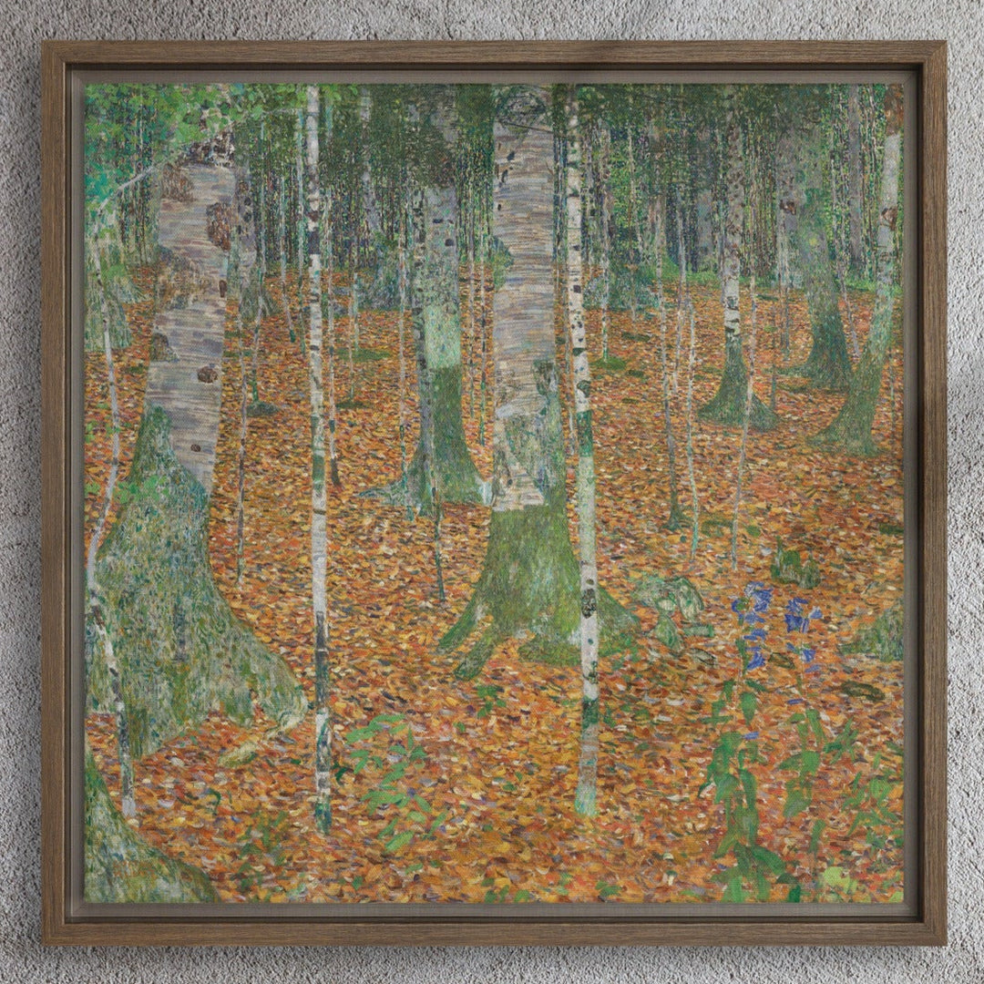 Leinwand - Gustav Klimt, Birkenwald artlia