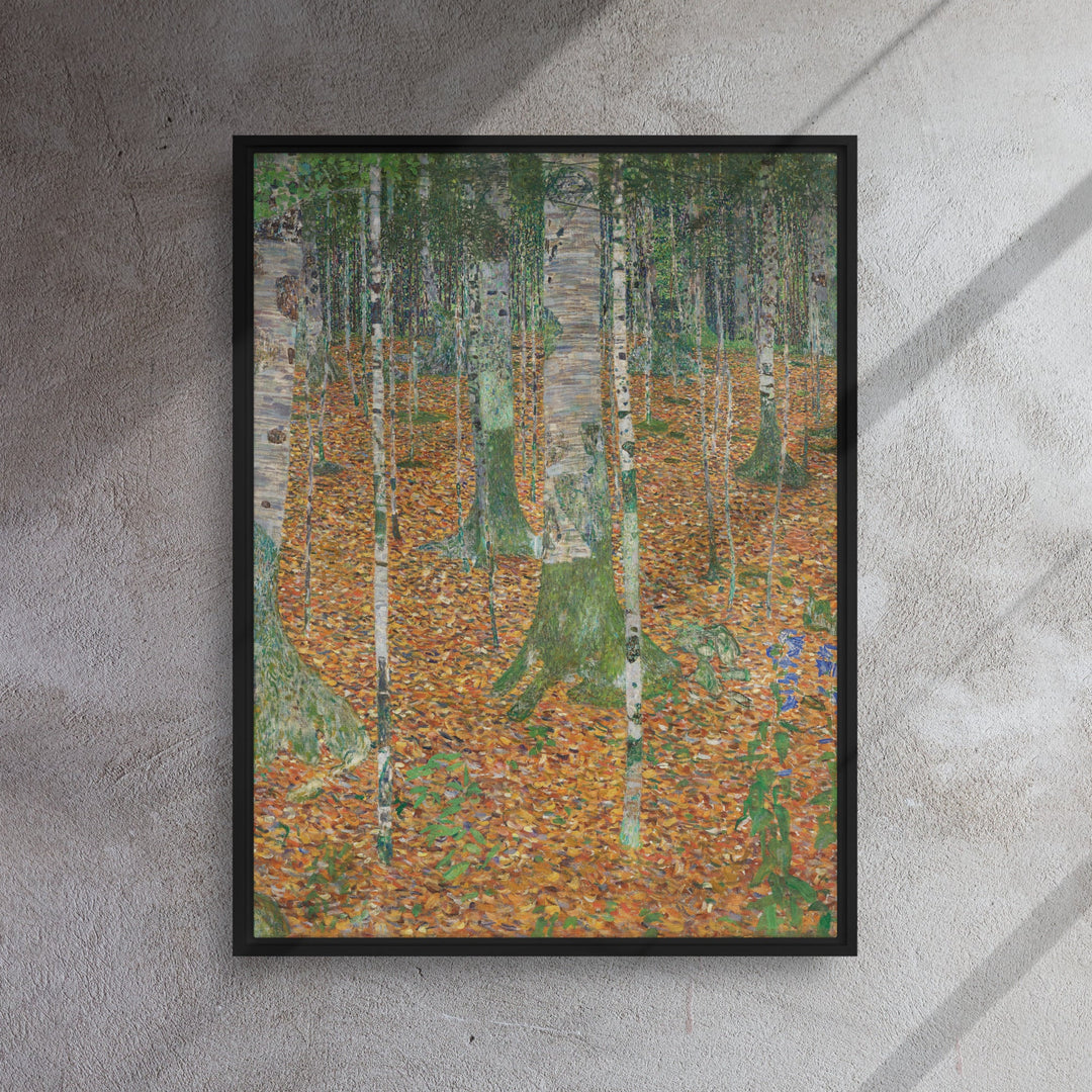 Leinwand - Gustav Klimt, Birkenwald artlia