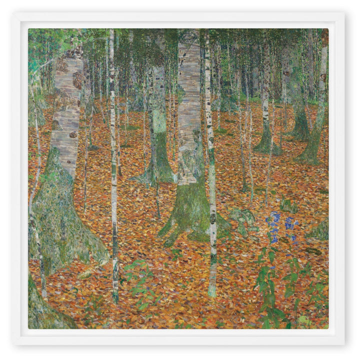 Leinwand - Gustav Klimt, Birkenwald Weiß / 41x41 cm (16″×16″) artlia