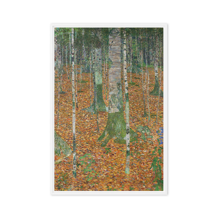 Leinwand - Gustav Klimt, Birkenwald Weiß / 51x76 cm (20″×30″) artlia