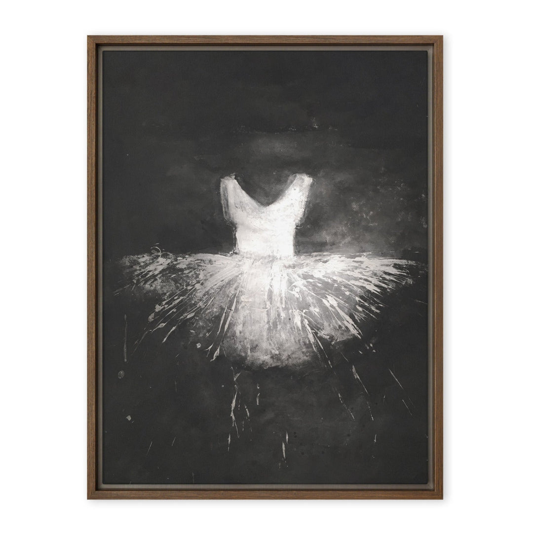 Leinwand - Ballett Kostüm Braun / 46x61 cm (18″×24″) artlia