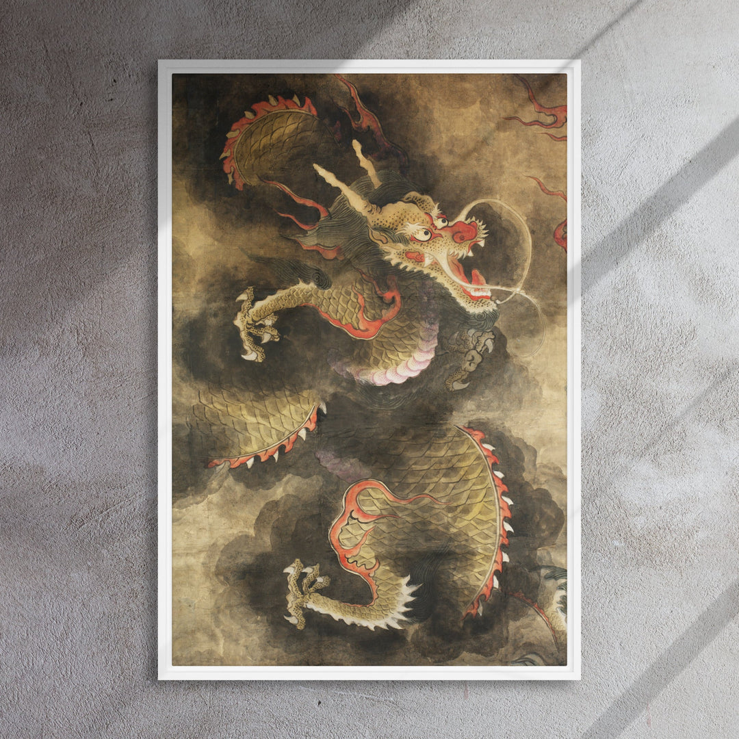 Leinwand - Der Heilige Blaue Drache artlia