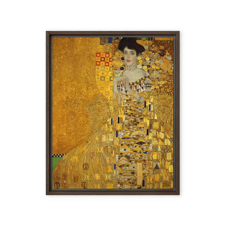 Leinwand - Gustav Klimt, Adele Bloch-Bauer Braun / 41x51 cm (16″×20″) artlia