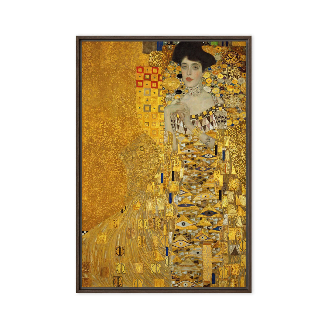 Leinwand - Gustav Klimt, Adele Bloch-Bauer Braun / 61x91 cm (24″×36″) artlia