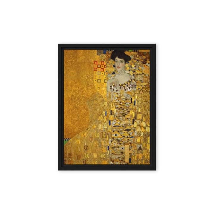 Leinwand - Gustav Klimt, Adele Bloch-Bauer Schwarz / 31x41 cm (12″×16″) artlia