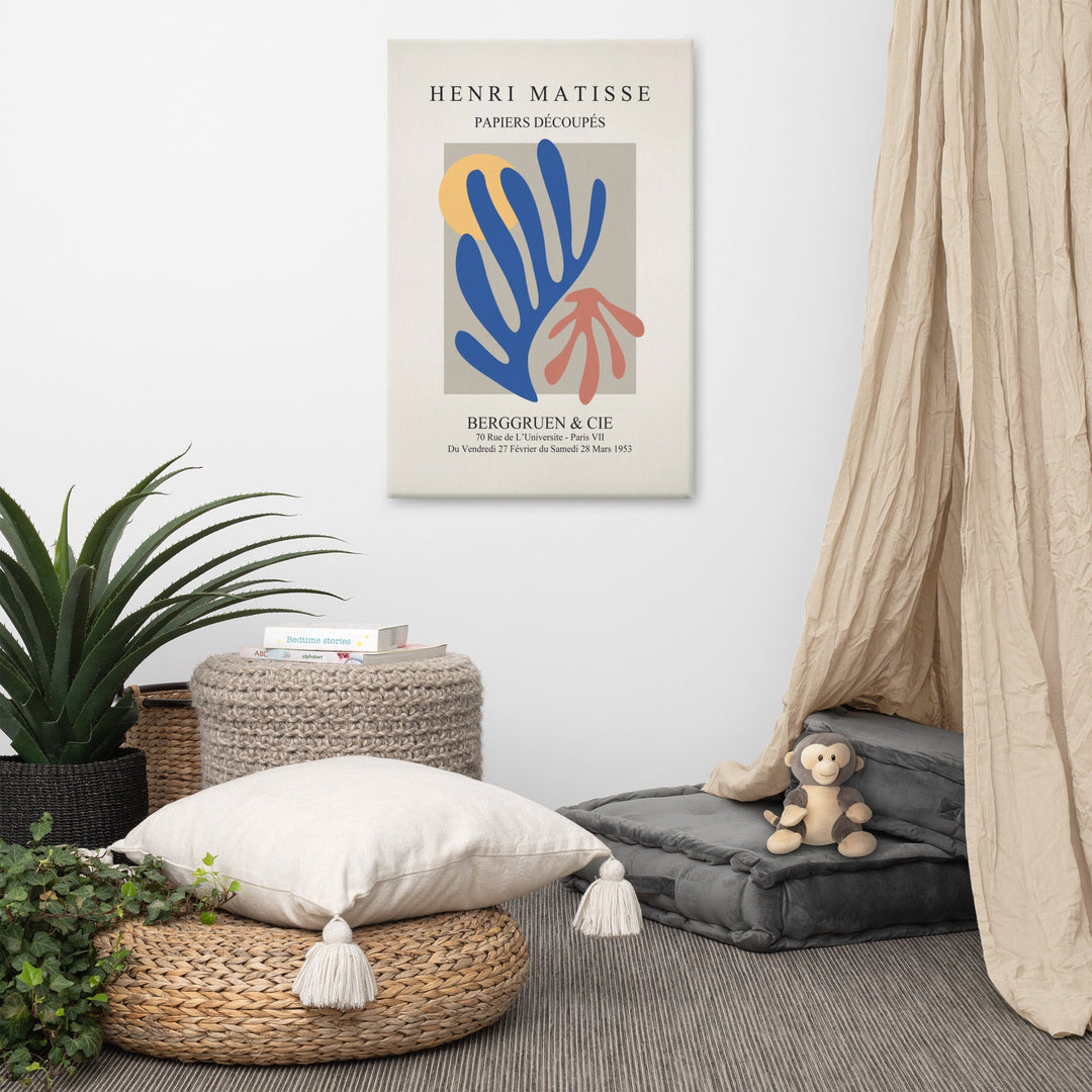 Leinwand - Henri Matisse, Papier Découpés bunter Garten artlia