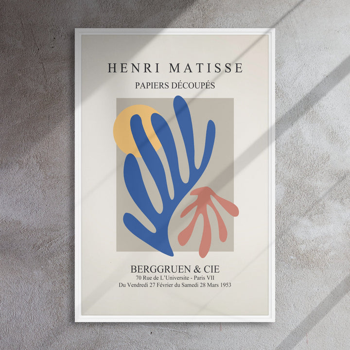 Leinwand - Henri Matisse, Papier Découpés bunter Garten artlia
