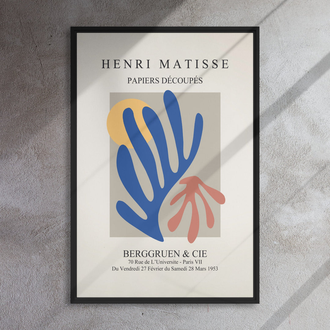 Leinwand - Henri Matisse, Papier Découpés bunter Garten artlia
