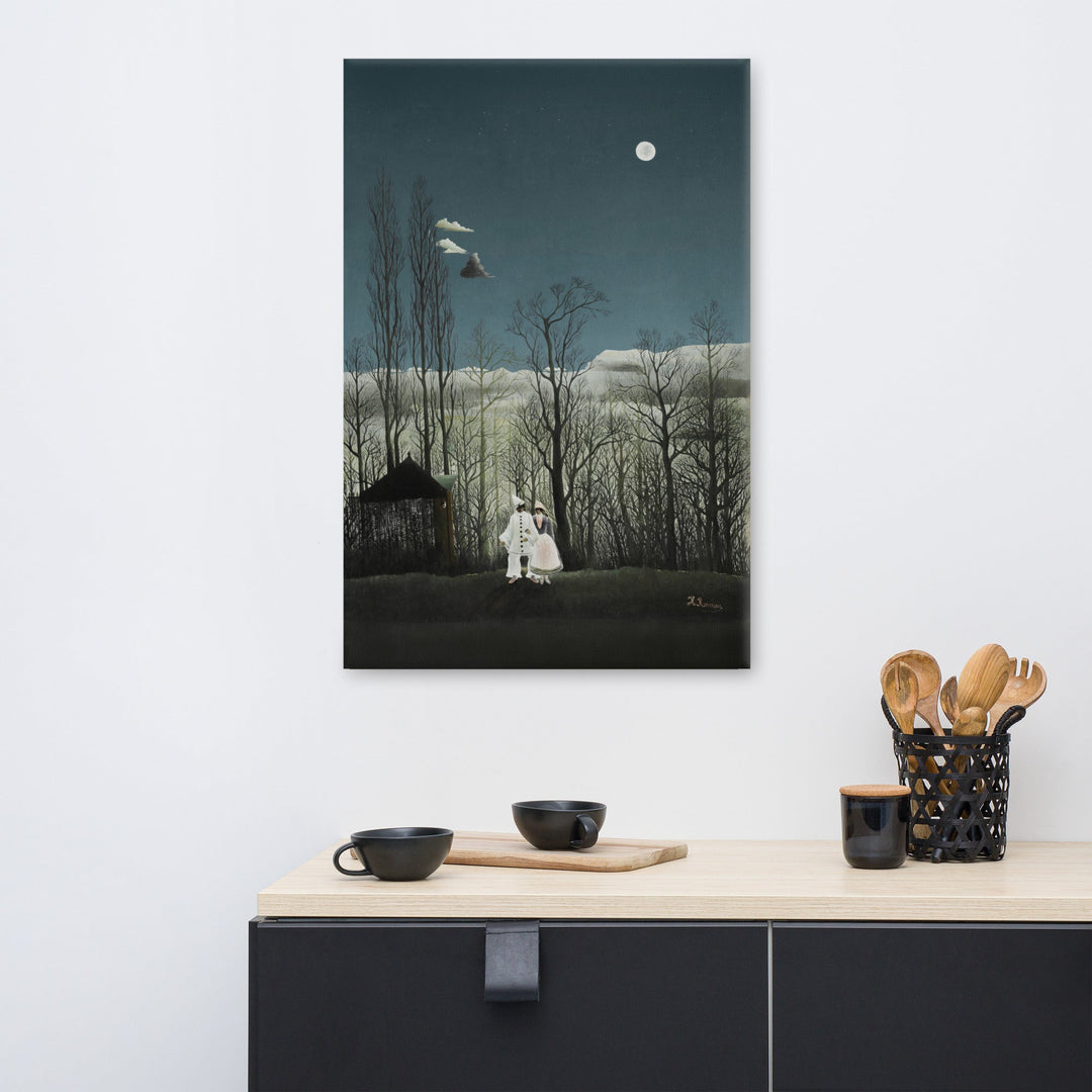 Leinwand - Henri Rousseau, Karnevalsabend artlia