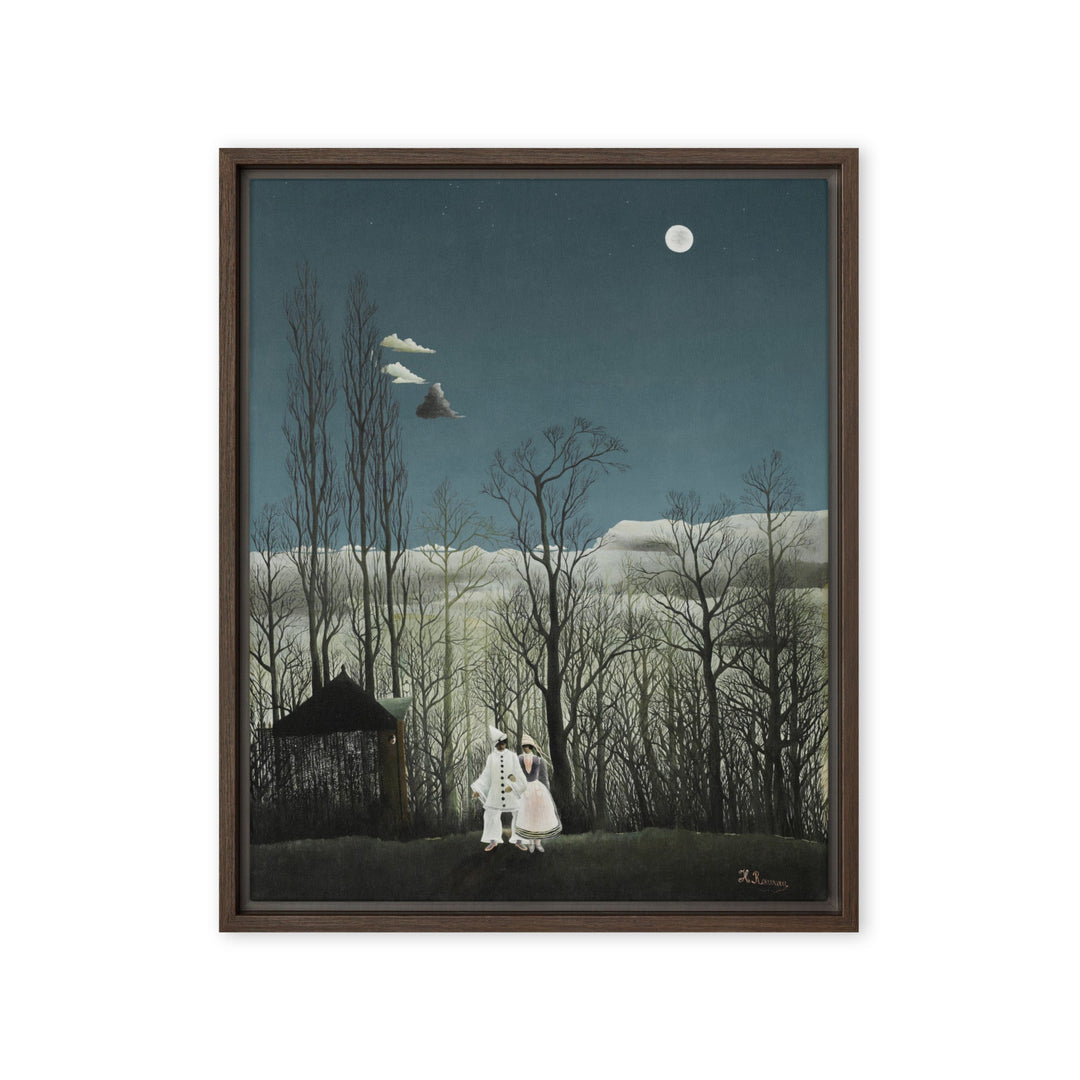 Leinwand - Henri Rousseau, Karnevalsabend Braun / 41x51 cm (16″×20″) artlia