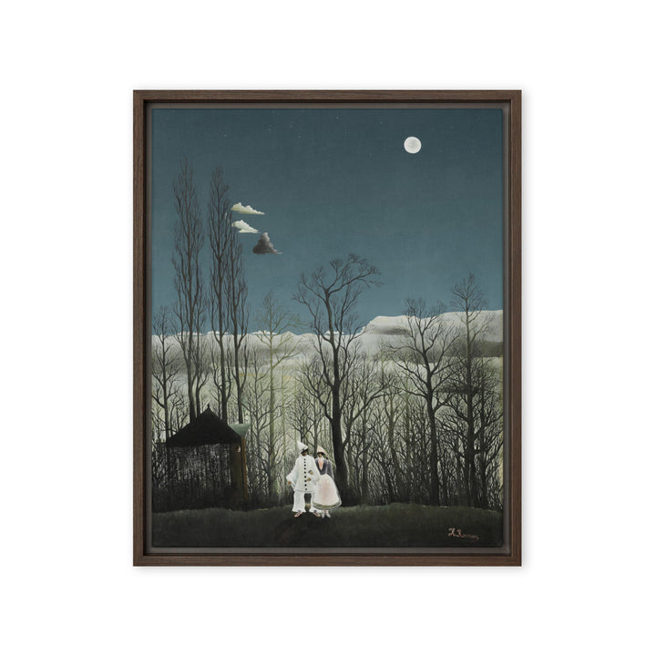 Leinwand - Henri Rousseau, Karnevalsabend Braun / 41x51 cm (16″×20″) artlia