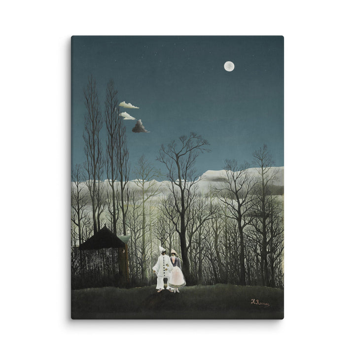 Leinwand - Henri Rousseau, Karnevalsabend ohne Rahmen / 31x41 cm (12″×16″) artlia
