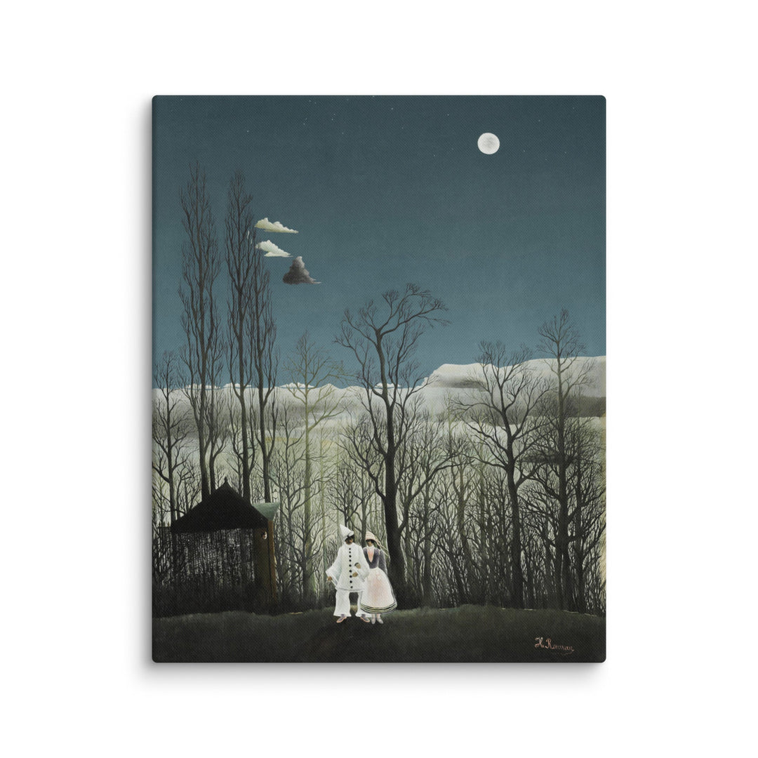 Leinwand - Henri Rousseau, Karnevalsabend ohne Rahmen / 41x51 cm (16″×20″) artlia