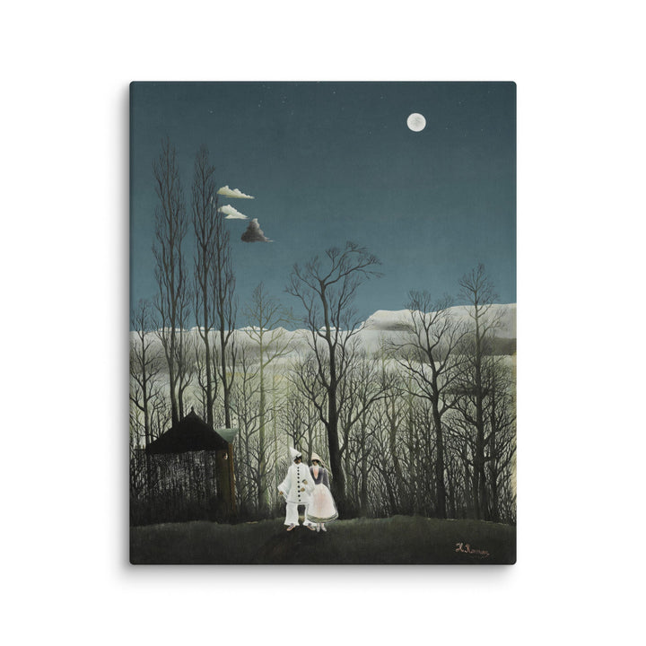 Leinwand - Henri Rousseau, Karnevalsabend ohne Rahmen / 41x51 cm (16″×20″) artlia