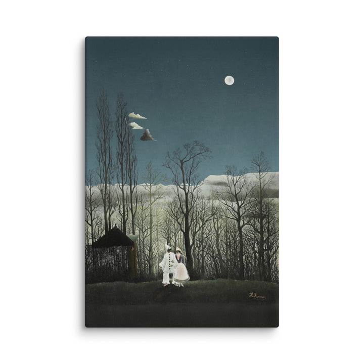 Leinwand - Henri Rousseau, Karnevalsabend ohne Rahmen / 61x91 cm (24″×36″) artlia