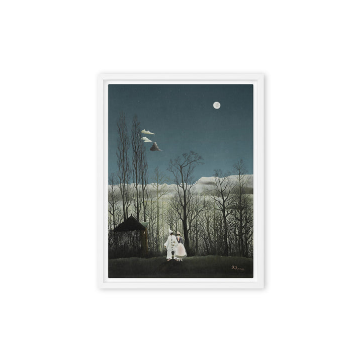 Leinwand - Henri Rousseau, Karnevalsabend Weiß / 31x41 cm (12″×16″) artlia