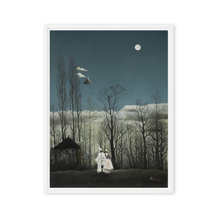 Leinwand - Henri Rousseau, Karnevalsabend Weiß / 61x81 cm (24″×32″) artlia