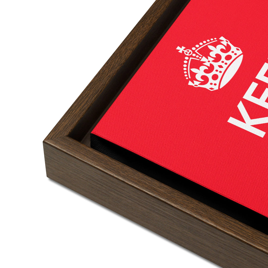 Leinwand - Keep Calm and Carry on artlia