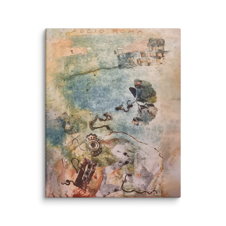 Leinwand - Lia Broecker-Jakob, Monotypie 5971 addio roma ohne Rahmen / 41x51 cm (16″×20″) artlia
