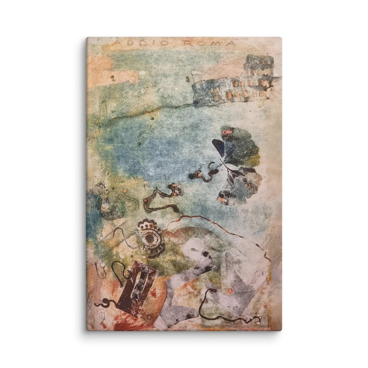 Leinwand - Lia Broecker-Jakob, Monotypie 5971 addio roma ohne Rahmen / 51x76 cm (20″×30″) artlia