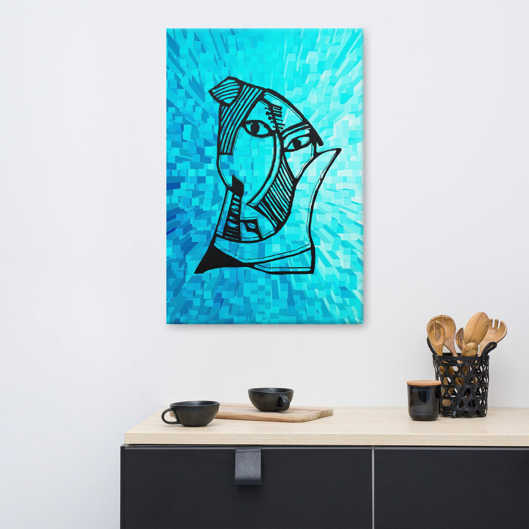 Leinwand - Pablo Picasso, Les Demoiselles d’Avignon Cube artlia