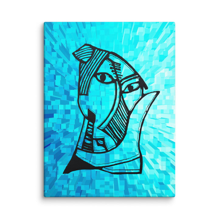 Leinwand - Pablo Picasso, Les Demoiselles d’Avignon Cube ohne Rahmen / 31x41 cm (12″×16″) artlia