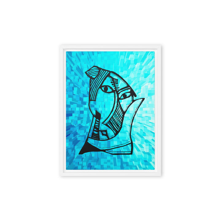 Leinwand - Pablo Picasso, Les Demoiselles d’Avignon Cube Weiß / 31x41 cm (12″×16″) artlia