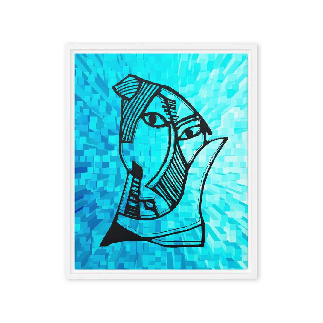 Leinwand - Pablo Picasso, Les Demoiselles d’Avignon Cube Weiß / 41x51 cm (16″×20″) artlia