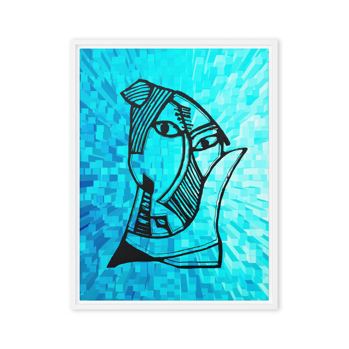 Leinwand - Pablo Picasso, Les Demoiselles d’Avignon Cube Weiß / 46x61 cm (18″×24″) artlia