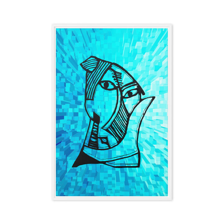 Leinwand - Pablo Picasso, Les Demoiselles d’Avignon Cube Weiß / 61x91 cm (24″×36″) artlia