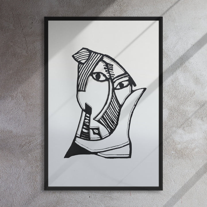 Leinwand - Pablo Picasso, Les Demoiselles d’Avignon grey artlia