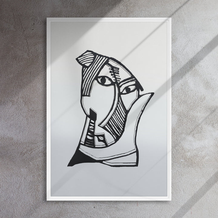 Leinwand - Pablo Picasso, Les Demoiselles d’Avignon grey artlia