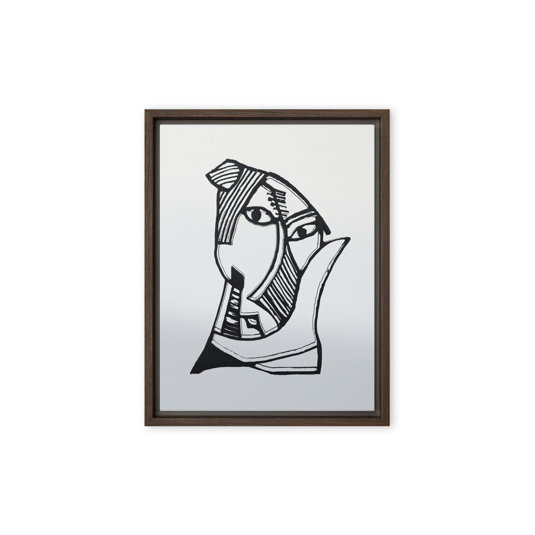 Leinwand - Pablo Picasso, Les Demoiselles d’Avignon grey Braun / 31x41 cm (12″×16″) artlia