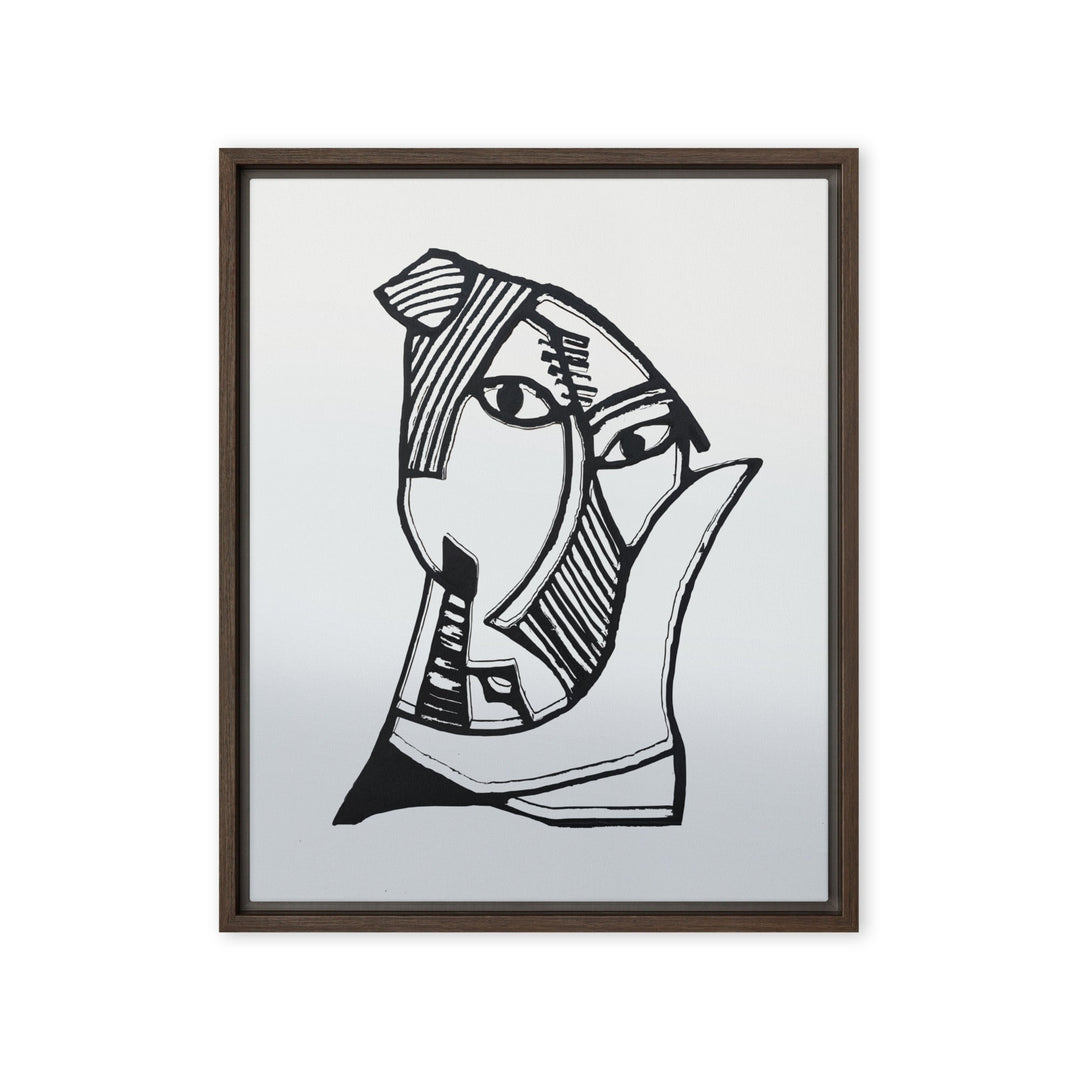 Leinwand - Pablo Picasso, Les Demoiselles d’Avignon grey Braun / 41x51 cm (16″×20″) artlia