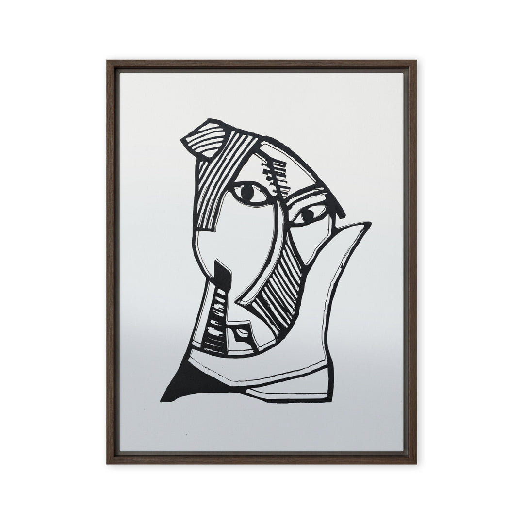 Leinwand - Pablo Picasso, Les Demoiselles d’Avignon grey Braun / 46x61 cm (18″×24″) artlia