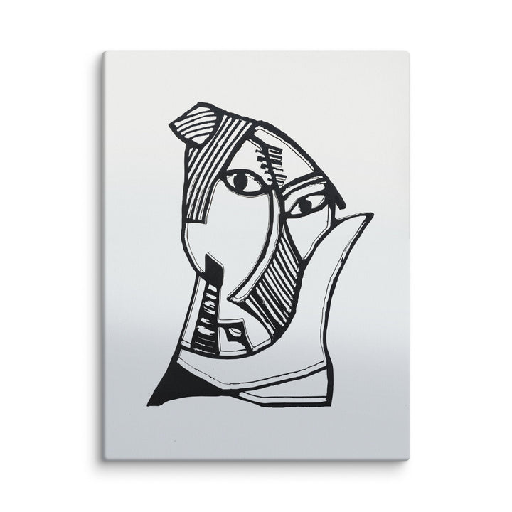 Leinwand - Pablo Picasso, Les Demoiselles d’Avignon grey ohne Rahmen / 31x41 cm (12″×16″) artlia