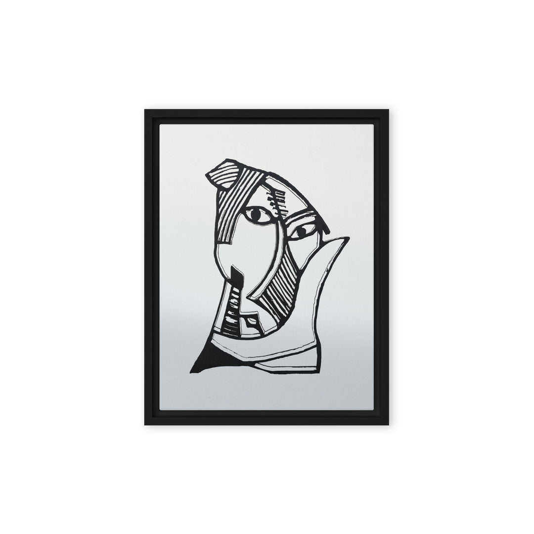 Leinwand - Pablo Picasso, Les Demoiselles d’Avignon grey Schwarz / 31x41 cm (12″×16″) artlia