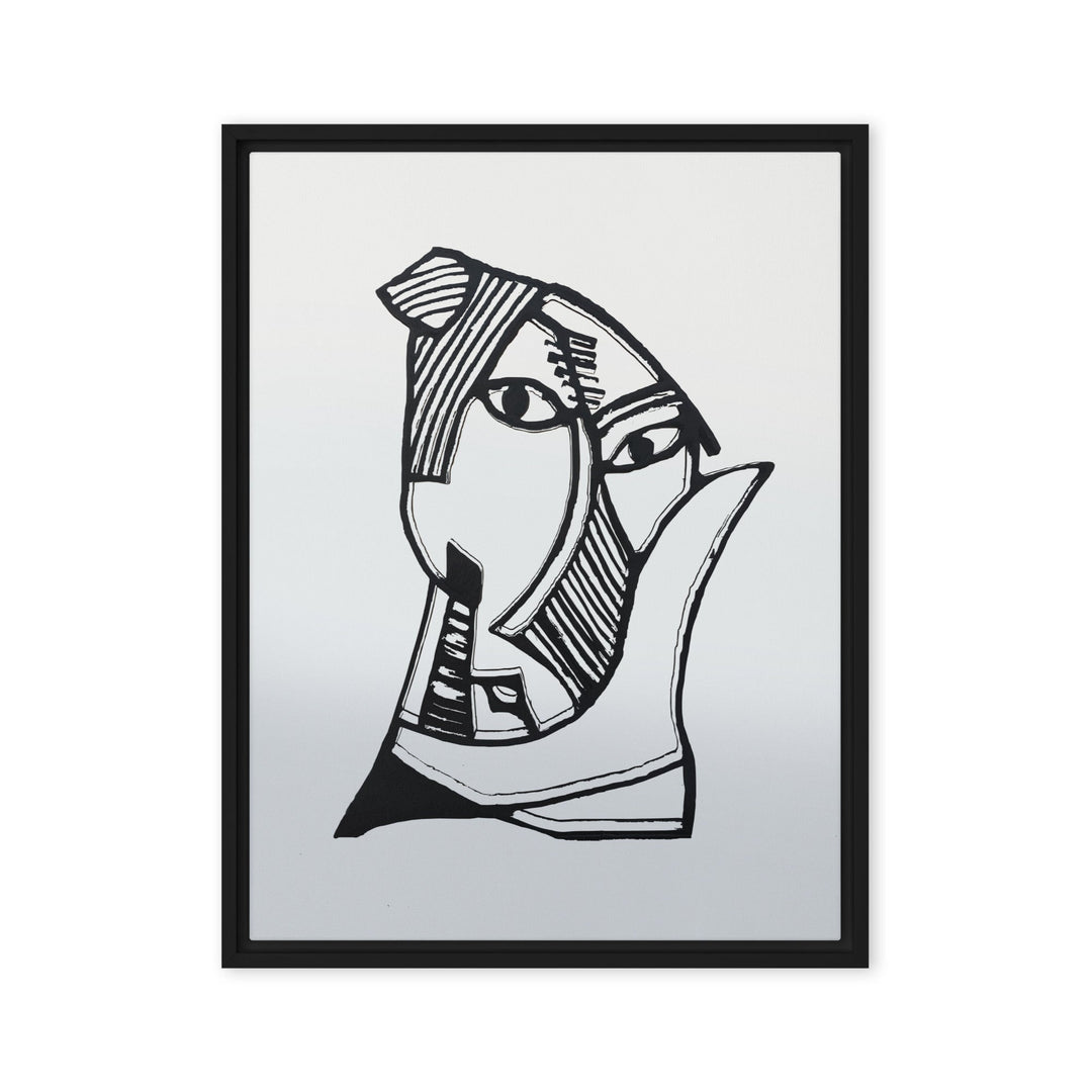 Leinwand - Pablo Picasso, Les Demoiselles d’Avignon grey Schwarz / 46x61 cm (18″×24″) artlia