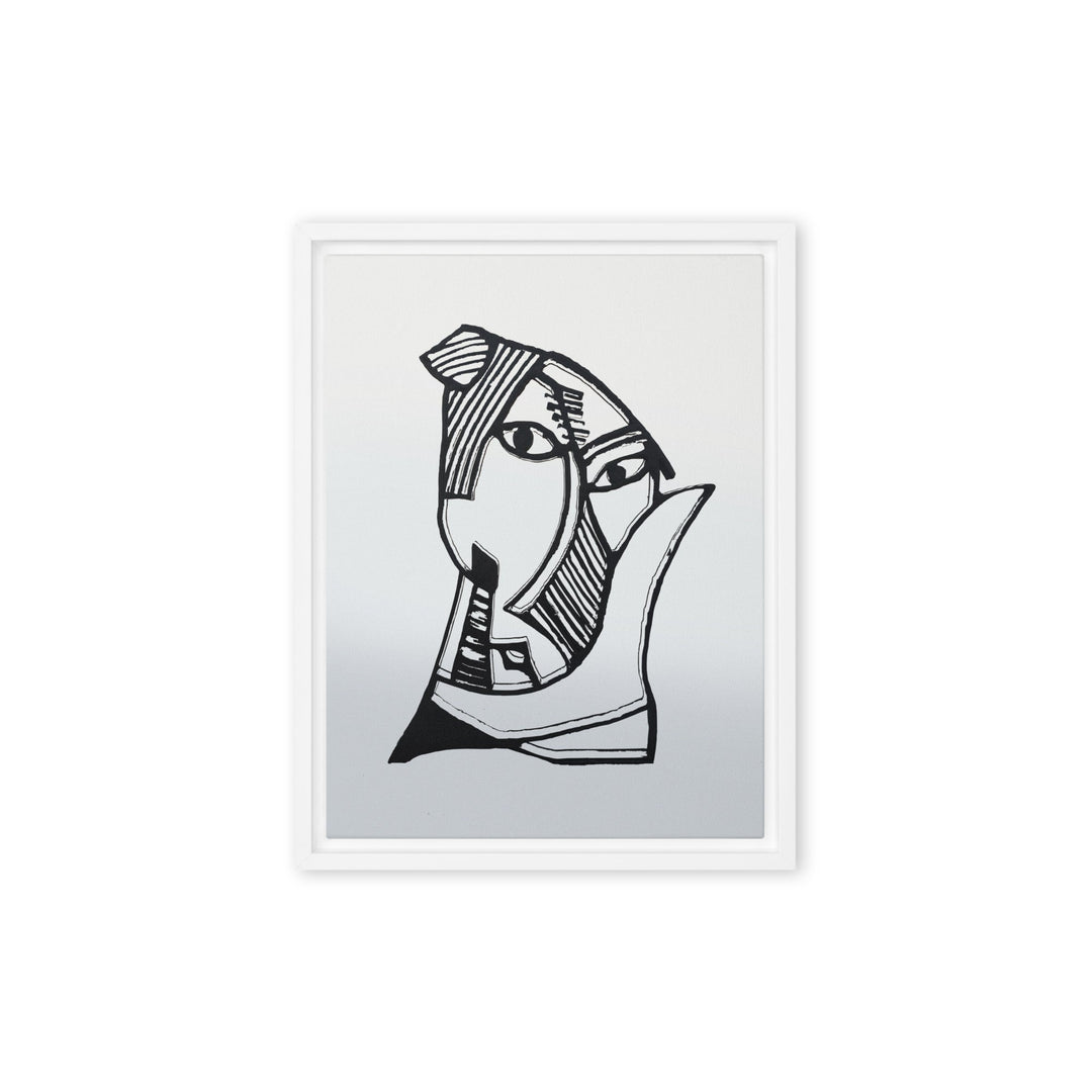 Leinwand - Pablo Picasso, Les Demoiselles d’Avignon grey Weiß / 31x41 cm (12″×16″) artlia