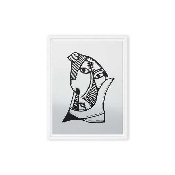 Leinwand - Pablo Picasso, Les Demoiselles d’Avignon grey Weiß / 31x41 cm (12″×16″) artlia