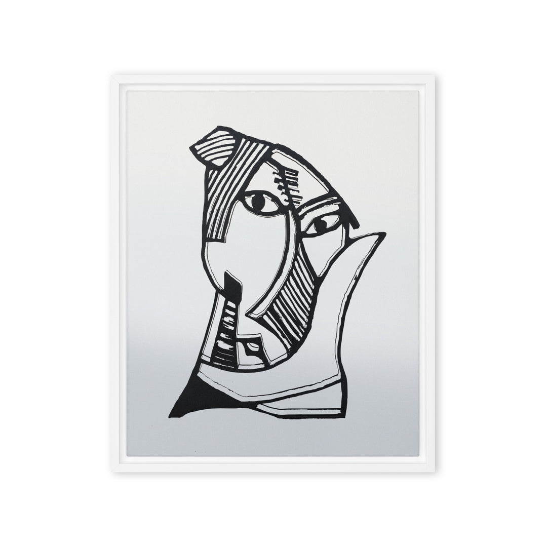 Leinwand - Pablo Picasso, Les Demoiselles d’Avignon grey Weiß / 41x51 cm (16″×20″) artlia