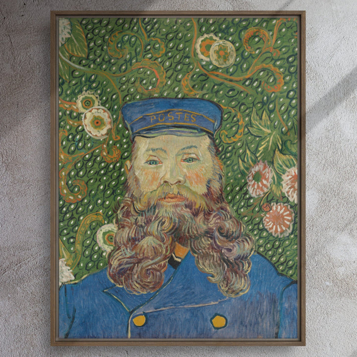 Leinwand - Van Gogh, Der Postbote, Porträt von Joseph Roulin artlia