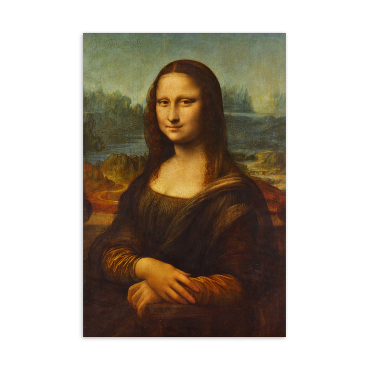 Mona Lisa, Leonardo da Vinci - Postkarte artlia
