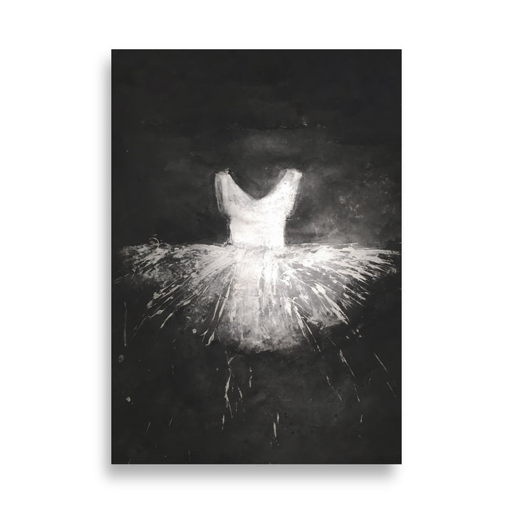 Poster - Ballett Kostüm ohne Rahmen / 21×30 cm artlia