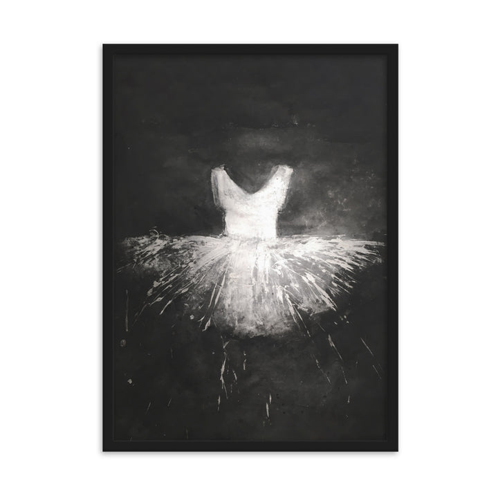 Poster - Ballett Kostüm Schwarz / 50×70 cm artlia