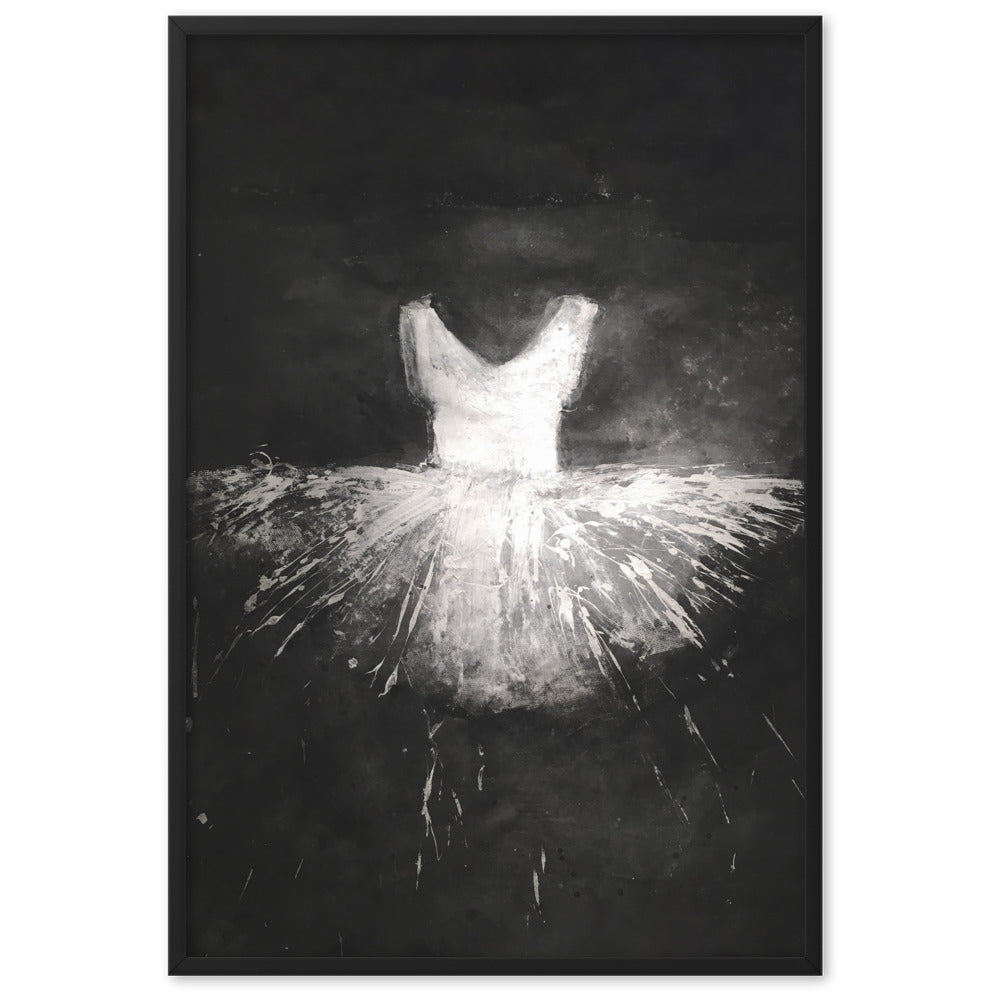 Poster - Ballett Kostüm Schwarz / 61×91 cm artlia