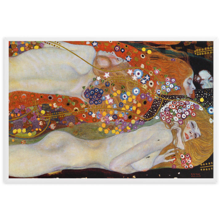 Poster - Gustav Klimt, Wasserschlangen II artlia
