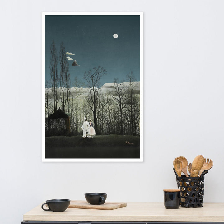 Poster - Henri Rousseau, Karnevalsabend artlia