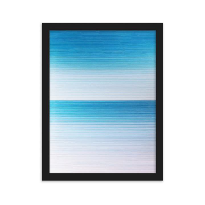 Poster - Horizont Schwarz / 30×40 cm artlia