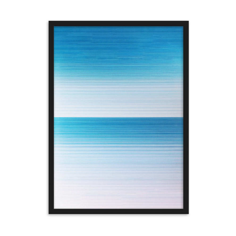 Poster - Horizont Schwarz / 50×70 cm artlia